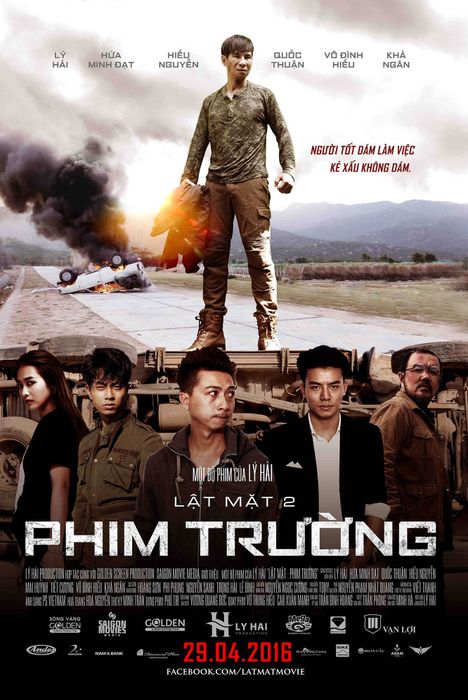 Poster chính thức của Lật Mặt 2: Điện Ảnh.