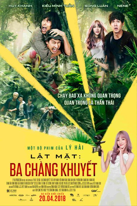 Poster chính thức của Lật Mặt: Ba Chàng Khuyết.