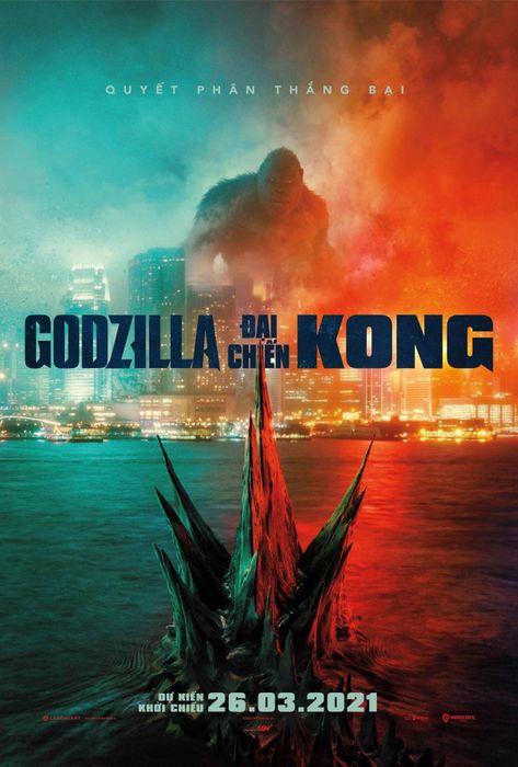 Bức Tranh Chính Thức của Godzilla vs. Kong tại Việt Nam.