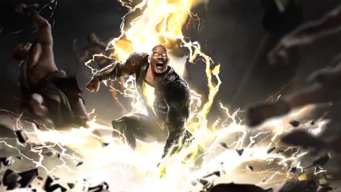 The Rock đảm nhận vai diễn Black Adam.