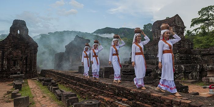 Thánh địa Mỹ Sơn đã được UNESCO công nhận là Di sản văn hoá thế giới từ năm 1995.