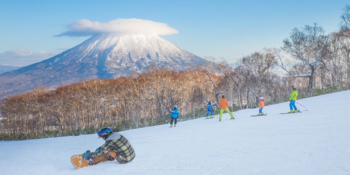 Hokkaido nổi tiếng với thể thao trượt tuyết vào mùa đông.