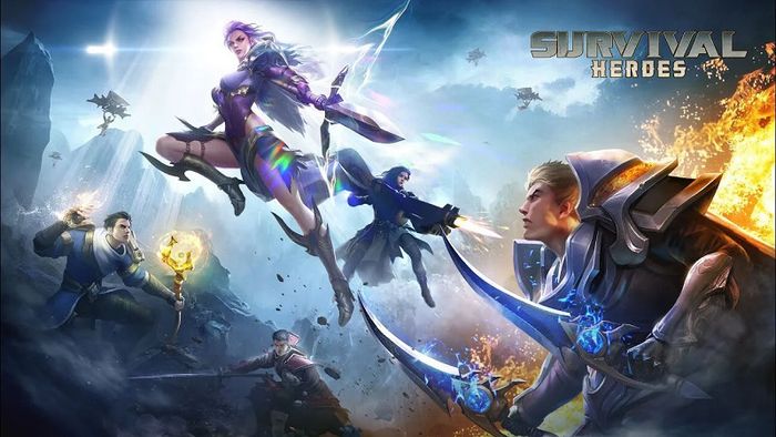 Game Survival Heroes là sự kết hợp độc đáo giữa MOBA và Battle Royale