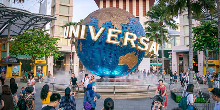 Universal Studios Singapore tại Đảo Sentosa - nơi của niềm vui không giới hạn.