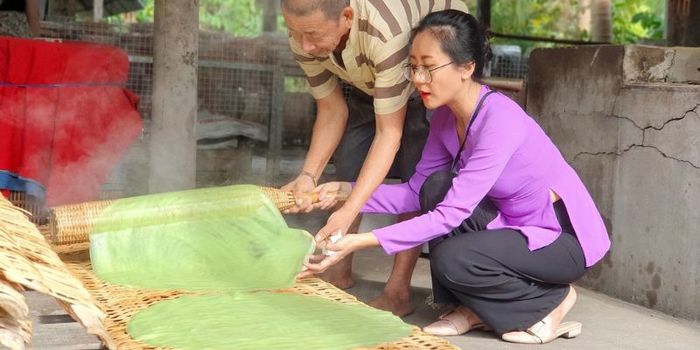 Trải nghiệm làm hủ tiếu thủ công.