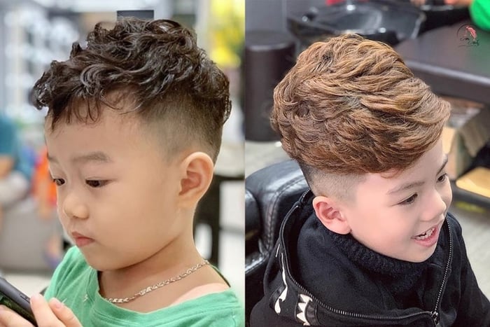 Tóc mohican cho bé trai đáng yêu