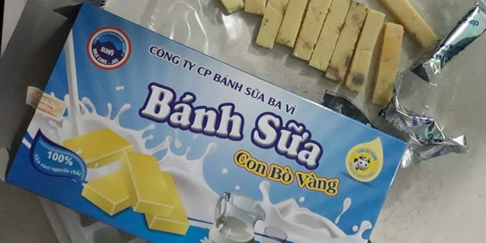 Bánh sữa Ba Vì là món quà đặc biệt mà mọi người đều ao ước được thưởng thức.