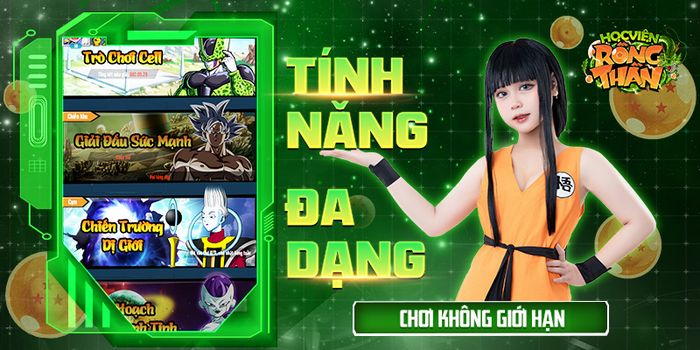 Đa dạng tính năng, không hạn chế trải nghiệm