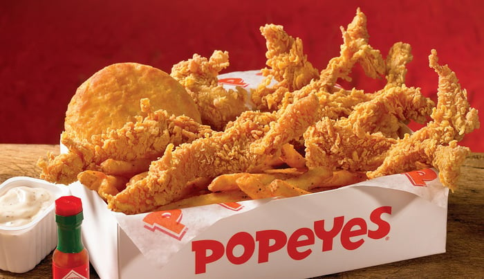 Nếu bạn muốn thay đổi khẩu vị, Popeyes là sự lựa chọn phù hợp.