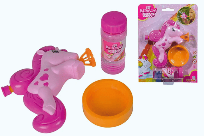 Đồ chơi thổi bong bóng bubble fun bubble unicorn Simba