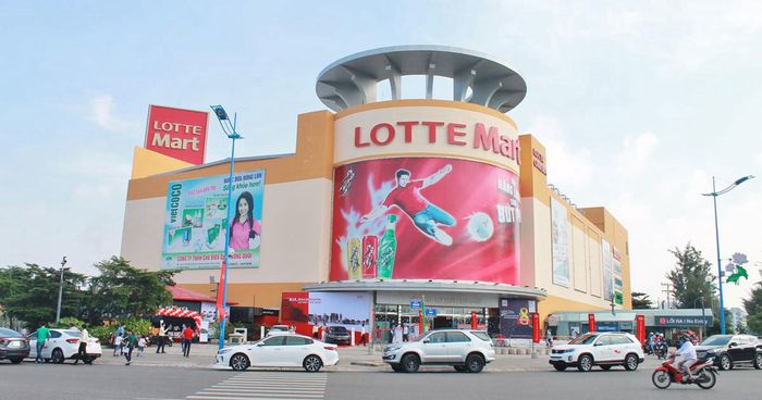 Lotte Mart - một chuỗi siêu thị nổi tiếng của Hàn Quốc