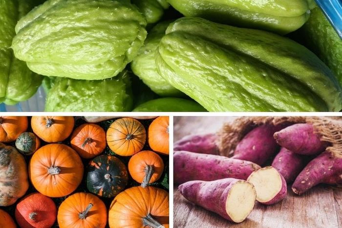 Cháo su su cho bé ăn dặm với bí đỏ và khoai lang cực kỳ ngon và giàu dinh dưỡng