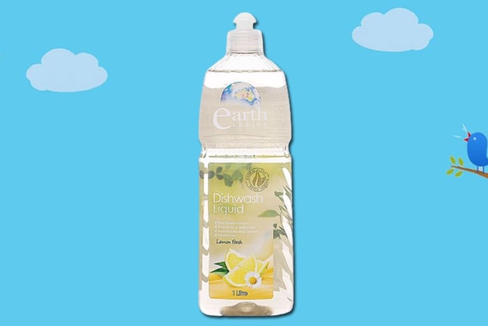 Nước rửa chén Earth Choice Lemon Fresh hương chanh chai 1 lít