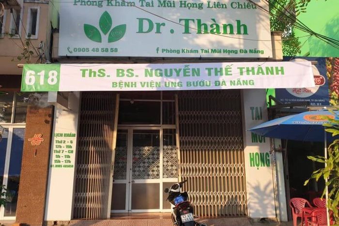 Phòng khám tai mũi họng của bác sĩ Nguyễn Thế Thành tại Đà Nẵng