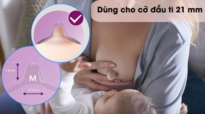 Lựa chọn núm trợ ti đúng kích thước