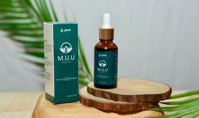 Dầu mù u M.U.U 30 ml giúp làm lành các vết thương và nuôi dưỡng da khỏe mạnh