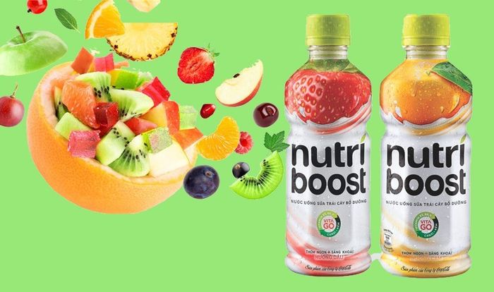 Sữa trái cây Nutriboost đa dạng hương vị