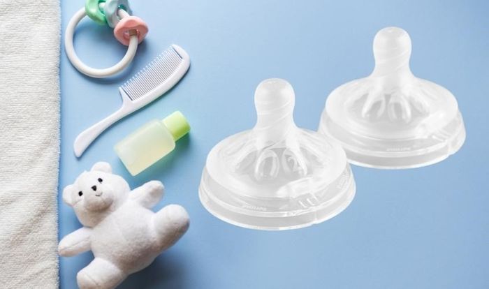 Bộ 2 núm ti Philips Avent SCF652/23 (size 2) rất mềm