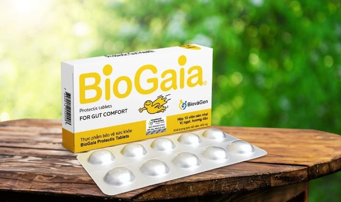 Men vi sinh BioGaia Protectis Tablets hỗ trợ cải thiện hệ vi sinh đường ruột