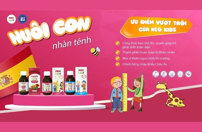 Thương hiệu Neokids có nguồn gốc từ Tây Ban Nha