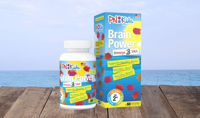 Viên nhai PN Kids Brain Power Omega 3 DHA bổ não 30 viên (từ 3 tuổi)