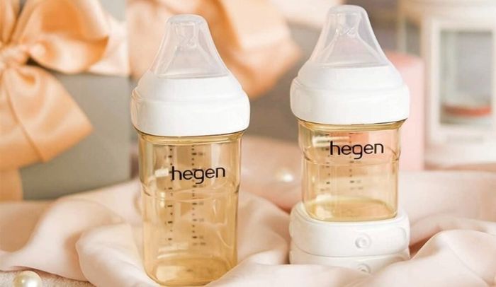 Bình sữa nhựa PPSU Hegen cổ rộng 240 ml (3 – 6 tháng)