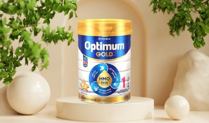 Sữa bột Vinamilk Optimum Gold số 1 800g (0 - 6 tháng)