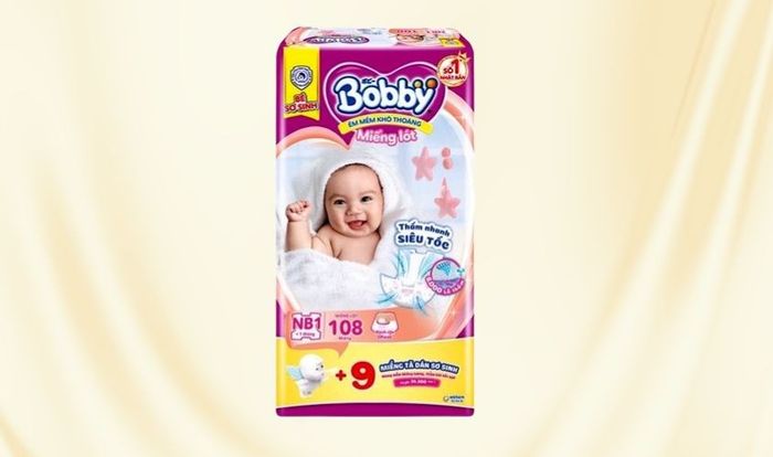 Tã lót Bobby size NB1 117 miếng (Dưới 1 tháng)