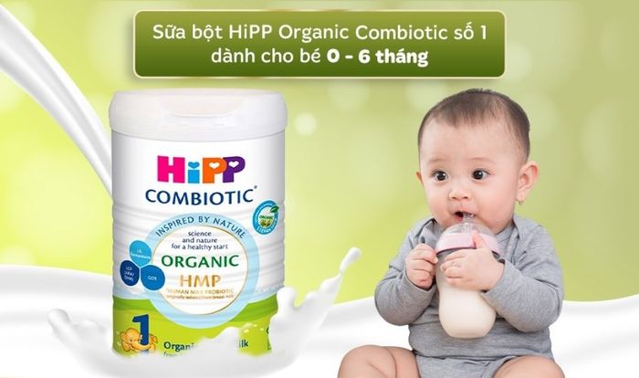 Sữa bột HiPP Organic Combiotic số 1 dung tích 800g (0 - 6 tháng)