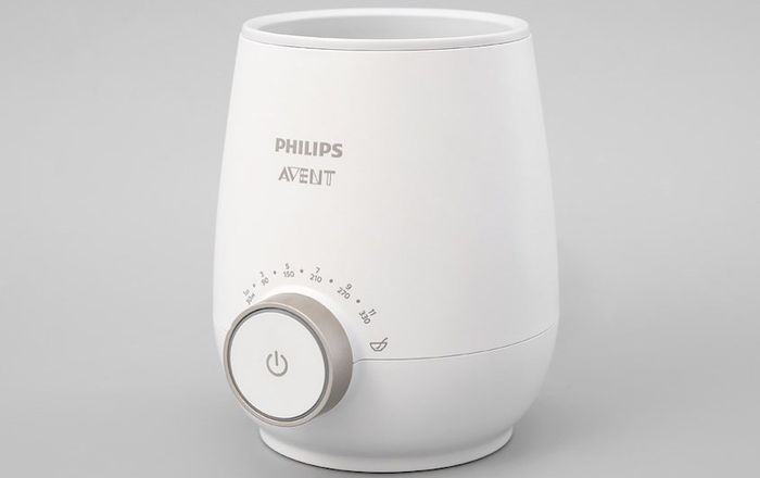 Dùng máy hâm sữa Philips Avent SCF358.00 để hâm nóng sữa trữ trong túi