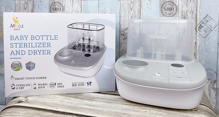 Máy tiệt trùng sấy khô và hâm sữa Moaz BéBé MB-005