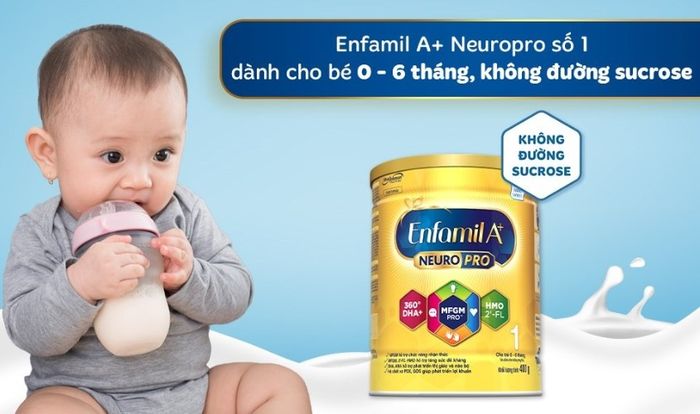 Sữa bột Enfamil A+ Neuropro số 1 400g (0 - 6 tháng)