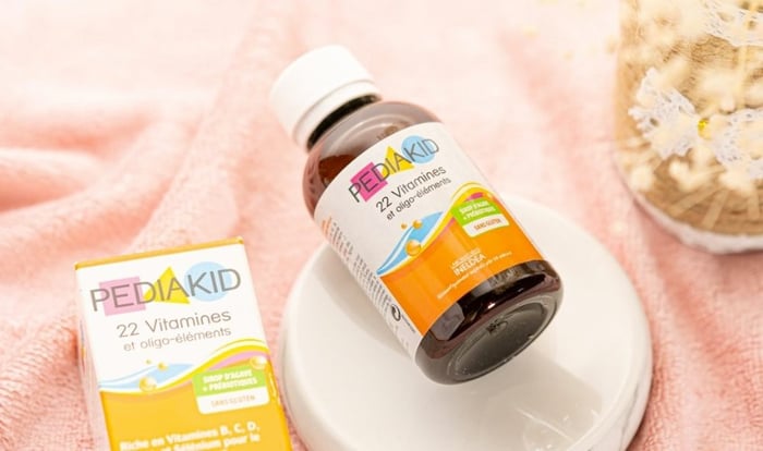 Siro Pediakid 22 Vitamines bổ sung vitamin và khoáng chất 125 ml (từ 1 tuổi)