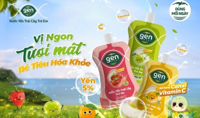 Hạn sử dụng của nước yến sữa Gennest là 15 tháng