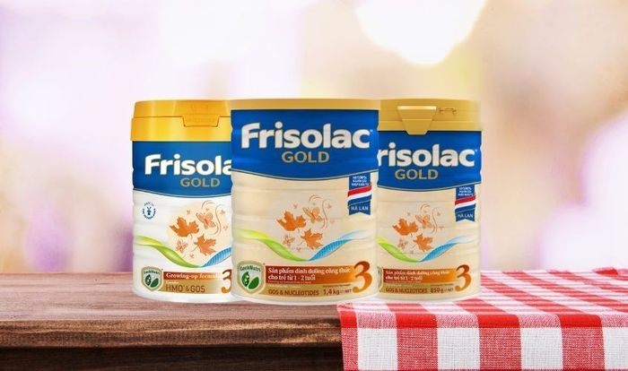 Sữa bột Friso Gold 3 vị vani 850g (1 - 2 tuổi)