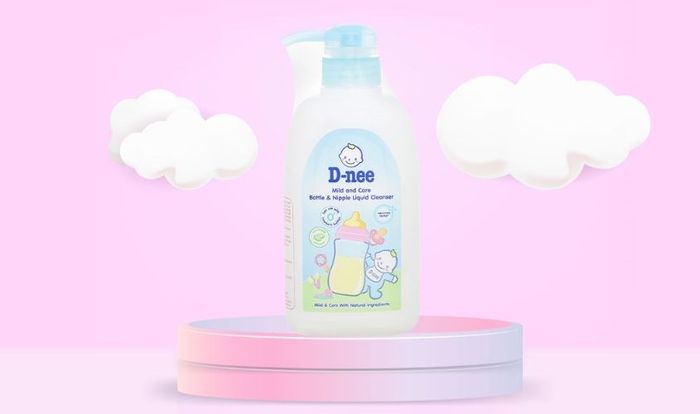 Nước rửa bình sữa D-nee chai 500 ml dịu nhẹ