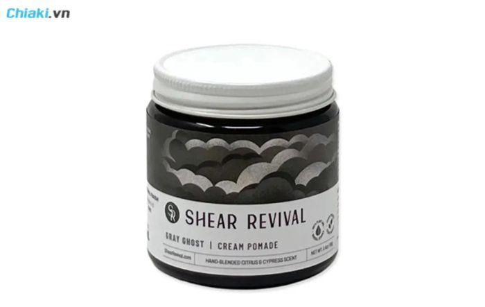 sáp vuốt tóc nữ Shear Revival Gray Ghost Cream Pomade