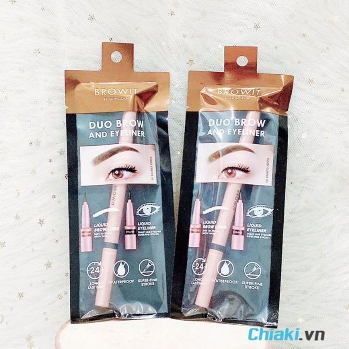 Chì kẻ mày Browit Duo Brow And Eyeliner