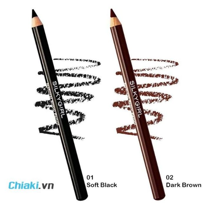 Chì kẻ mày Silkygirl Natural Brow Pencil 