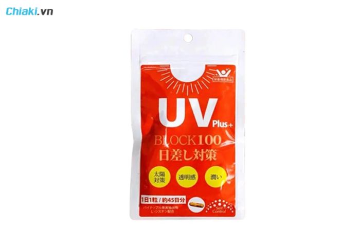 viên uống chống nắng UV Plus+ Block 100