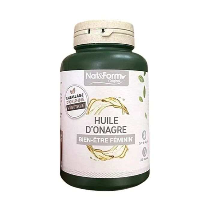 Tinh dầu hoa anh thảo hữu cơ Nat&Form Huile D’Onagre từ Pháp