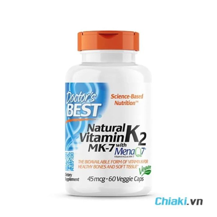 Vitamin Doctor's Best K2 MK-7 with MenaQ7 