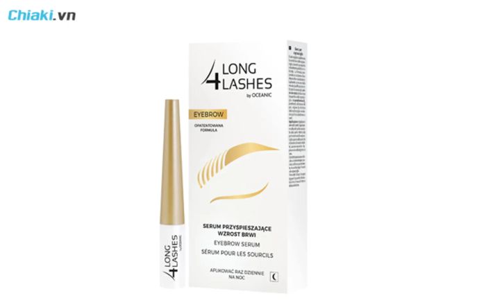 serum dưỡng lông mày Lông4 Lashes của Eyebrow Oceanic