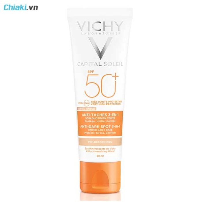 Kem chống nắng Vichy dành cho da dầu Ideal Soleil chống nám