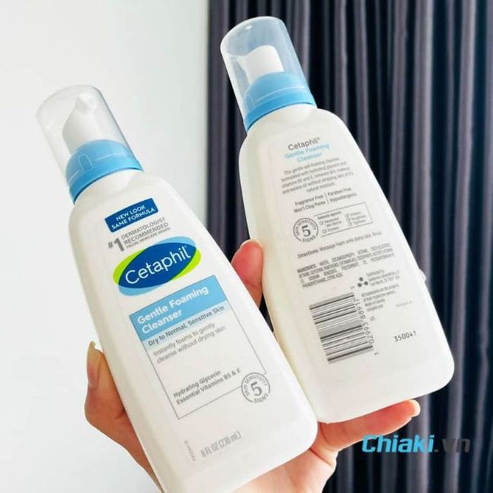 Sữa rửa mặt Cetaphil Gentle Foaming Cleanser dành cho da mụn