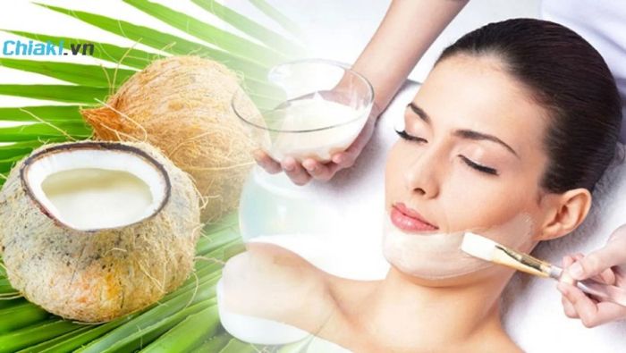 Massage mặt bằng dầu dừa có tác dụng gì?