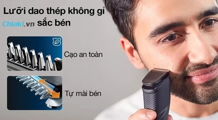 Chọn máy cạo râu dựa vào kết cấu râu của bạn