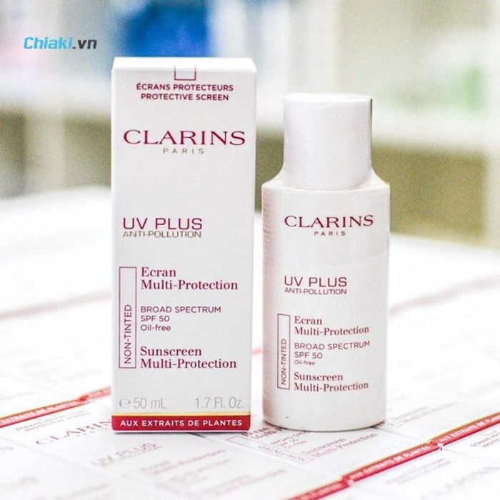 Kem chống nắng vật lý Clarins UV Plus SPF50