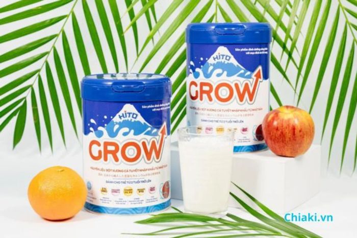 Sữa tăng chiều cao tuổi 18 Hito Grow