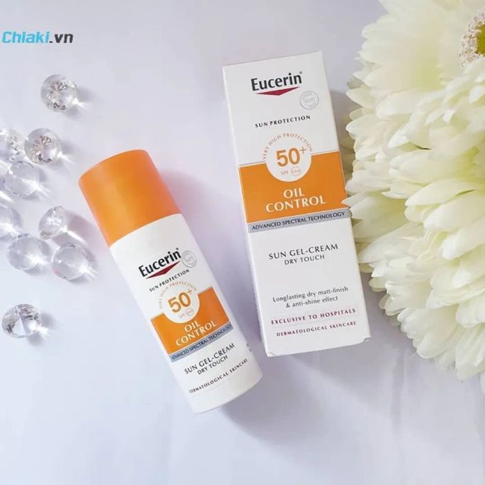 Kem chống nắng Eucerin Oil Control hiệu quả trong việc kiểm soát dầu